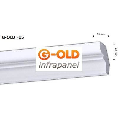 G-OLD Infrapanel keretdíszléc 400f panelhez